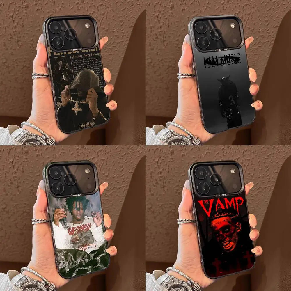 

P-Playboi C-Carti Music Whole Lotta Red Phone Case For iPhone 17,16,15,14,13,12,11,Pro,Max,Plus,E,Air,Mini Black Tpu Cover