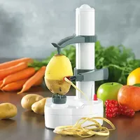 Electric Peeler with Automatic Rotating, Fruit and Vegetable Peeler, Potato and Apple Peeler, Kitchen Tools