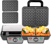 CAMRY 1600W temperature control non-stick waffle maker | Manufacturer: Camry, Model: CR3046