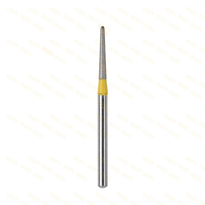 5Pcs Dental Diamond Burs FG 1.6MM Extra Long Polishing Drill for High Speed Handpiece Dentistry Materials