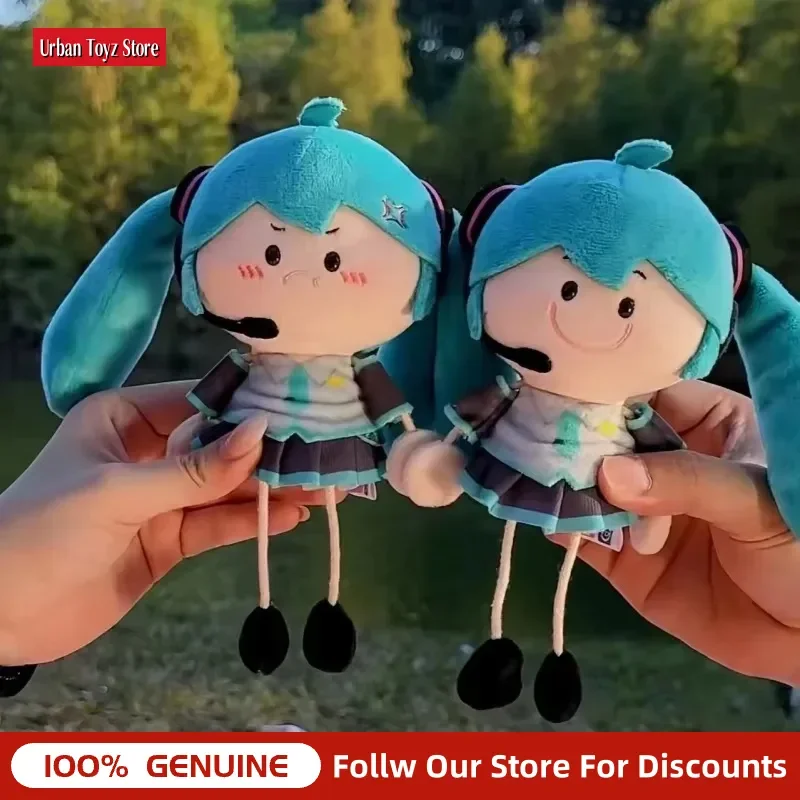 In Stock Genuine Hatsune Miku Yadoudou Series Kagamine Rin Soft Plush Keychain Desktop Collectible Birthday Gifts For Adult Fans