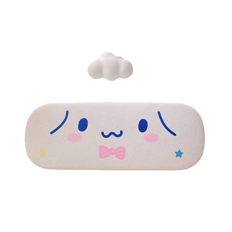 Sanrio Hello Kitty Cinnamoroll Kuromi etui na okulary krótkowzroczność pudełko do przechowywania okularów Anime Kawaii śliczne kreatywne podróże przenośne dziewczyny