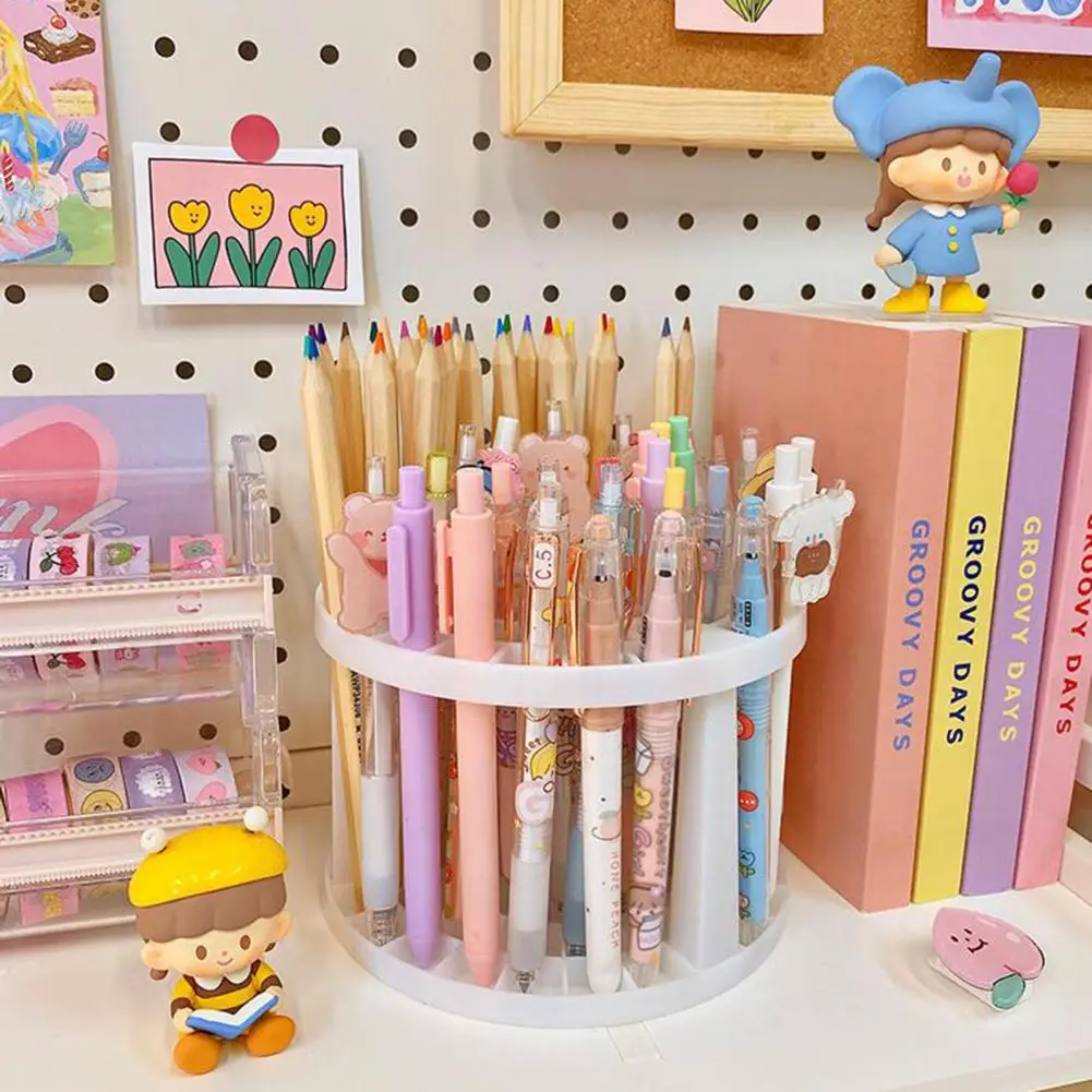 Нескользящий Многофункциональный пластиковый контейнер для кистей для макияжа, 1 набор