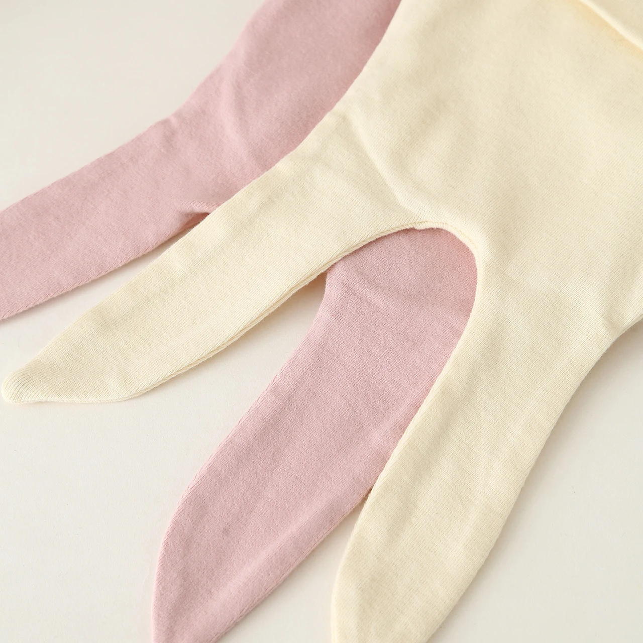 Cute Lop-eared Newborn Fetal Hat Autumn Single-Layer Warm Baby Knit Hats Solid Color Woolen Bonnet Cute Children Beanies 0-2Year - view 6