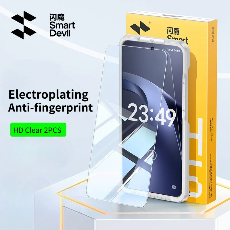 SmartDevil HD Explosion-Proof Tempered Glass Film for Xiaomi 17T Pro Anti-Fingerprint Screen Protector for Mi 17Max Smooth Touch