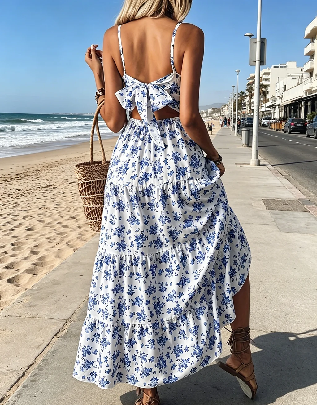 Bohemian Vacation Style V-Neck - Summer Clothing For Older Women recension och pris