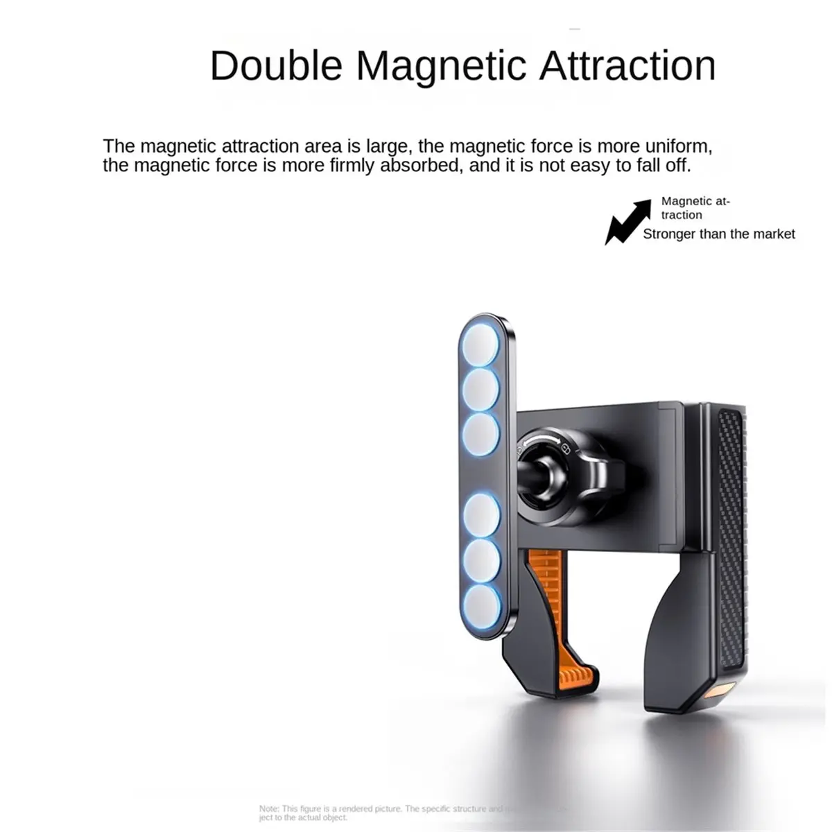 Punctual- Pocket Size Phone Holder for Sports Machines Truck Tractor 45 Degree Tilts 360 Degree Rotation Design