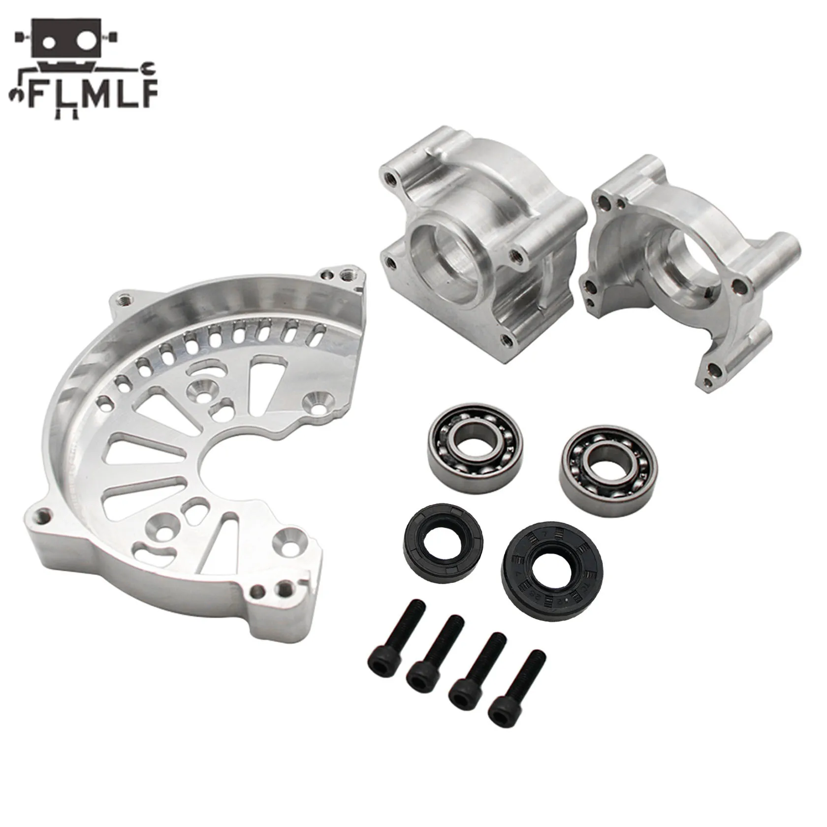 FLMLF Rc Car Crank Case Kit for 26cc 29cc 30.5cc Zenoah CY Engine for 1/5 Hpi Rofun Km Rovan Baja LT FG DBXL GoPed Redcat Parts