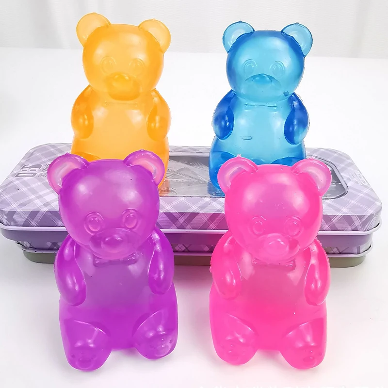 Cute Bear Nea Doh Sensory Fidget Cube Stress Relief Anxiety Sensory Tool For Focus ADHD & Office Desk Calming Gadget Squeeze Toy - view 3