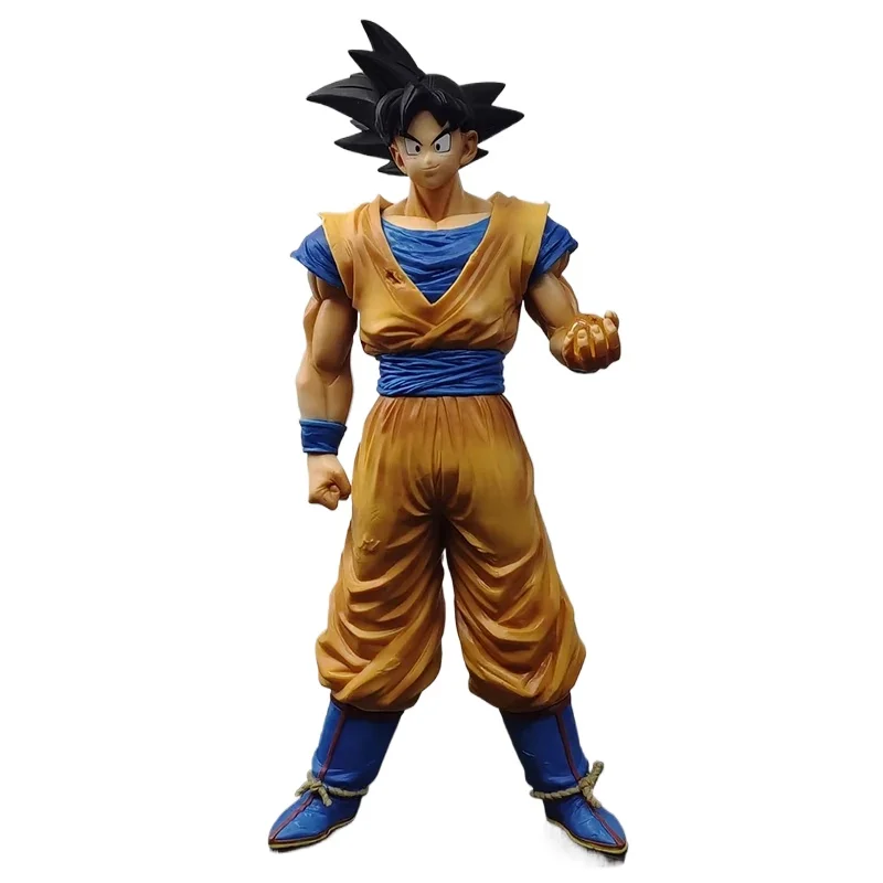 Anime Son Goku Action Figures Dragon Ball Figurine Black Hair Goku Model  PVC 31cm Collectible Toys Periphery Doll Birthday Gift