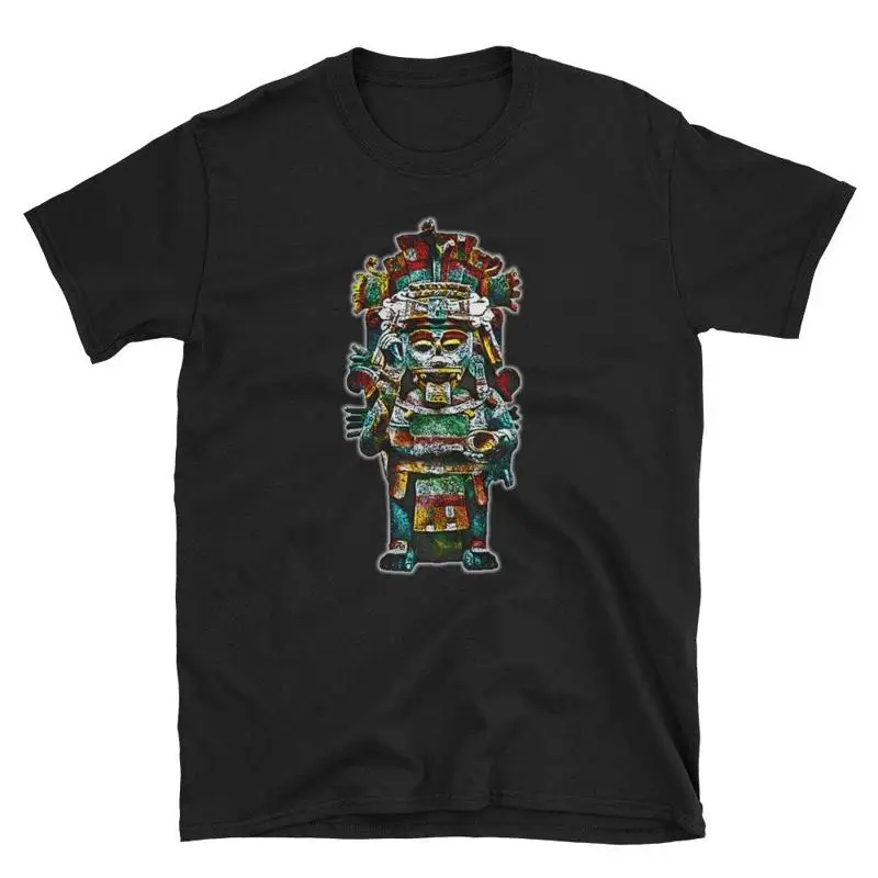 تي شيرت Xolotl Aztec God قطعة أثرية #1