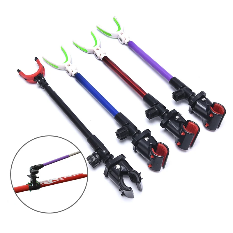NOUVEAU Support de canne à pêche télescopique à 3 sections – Outil de support et de maintien