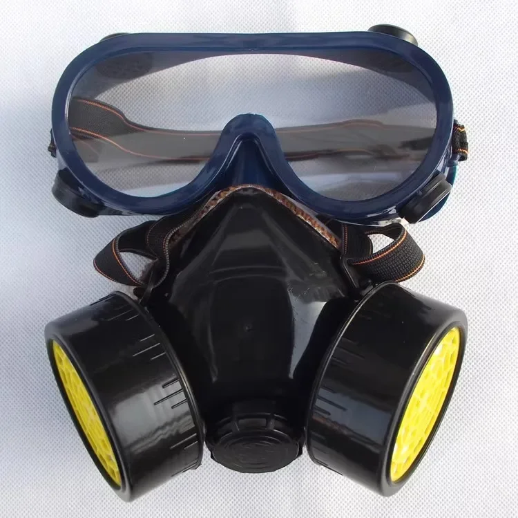 

DurableGas Mask Full Mask Dust And Smoke Spray Paint Full Face Shield Face Toxic Oxygen Mask