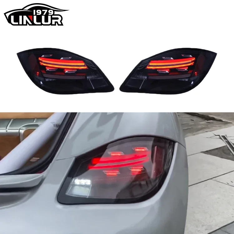 

[1979] Car rear lights 2011 2009 2010 987.2 tail lights upgrade to led taillight for Porsche boxster Cayman 987