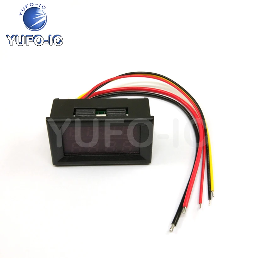 السفينة حرة 3 قطعة أربعة بت Led تيار مستمر العرض المزدوج الجهد مقياس التيار الكهربائي رئيس DC0-33.00V/0-999.9ma-3a متغير الدقة