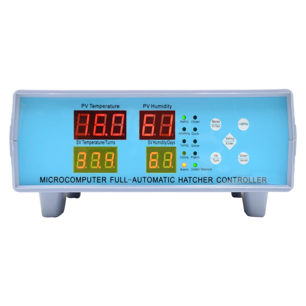 XM-18k-1 Digital Egg Incubator Controller With Thermostat Hygrostat Sensor Full Automatic Control poultry controller