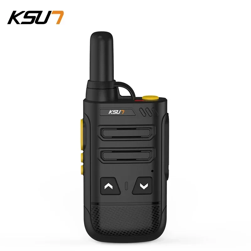 KSUN Professional Walperforated Talkie Transmetteur, 16 Canaux Mini Radio Bidirectionnelle, USB Charge Rapide Mince Uhf.x-30(2022)sl