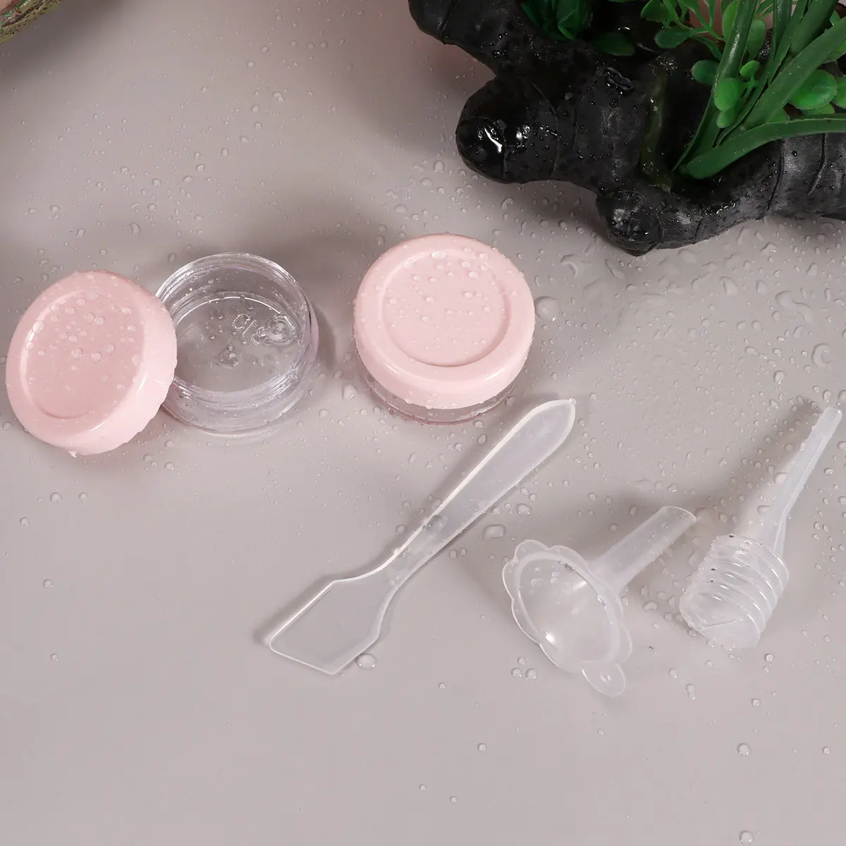 

1Set Travel Bottle Set Travel Containers Clear Portable Bottle Set for Toiletries Shampoo Lotion Creams