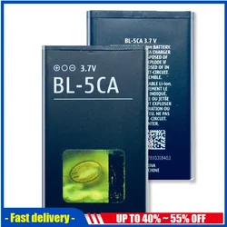 BL-5CA BL5CA Mobile Phone Batteries For Nokia 1200 2310 5130XM 7600 N70 E60 5030 1110 1111 1112 C2-00 C2-01 X2-01 Battery