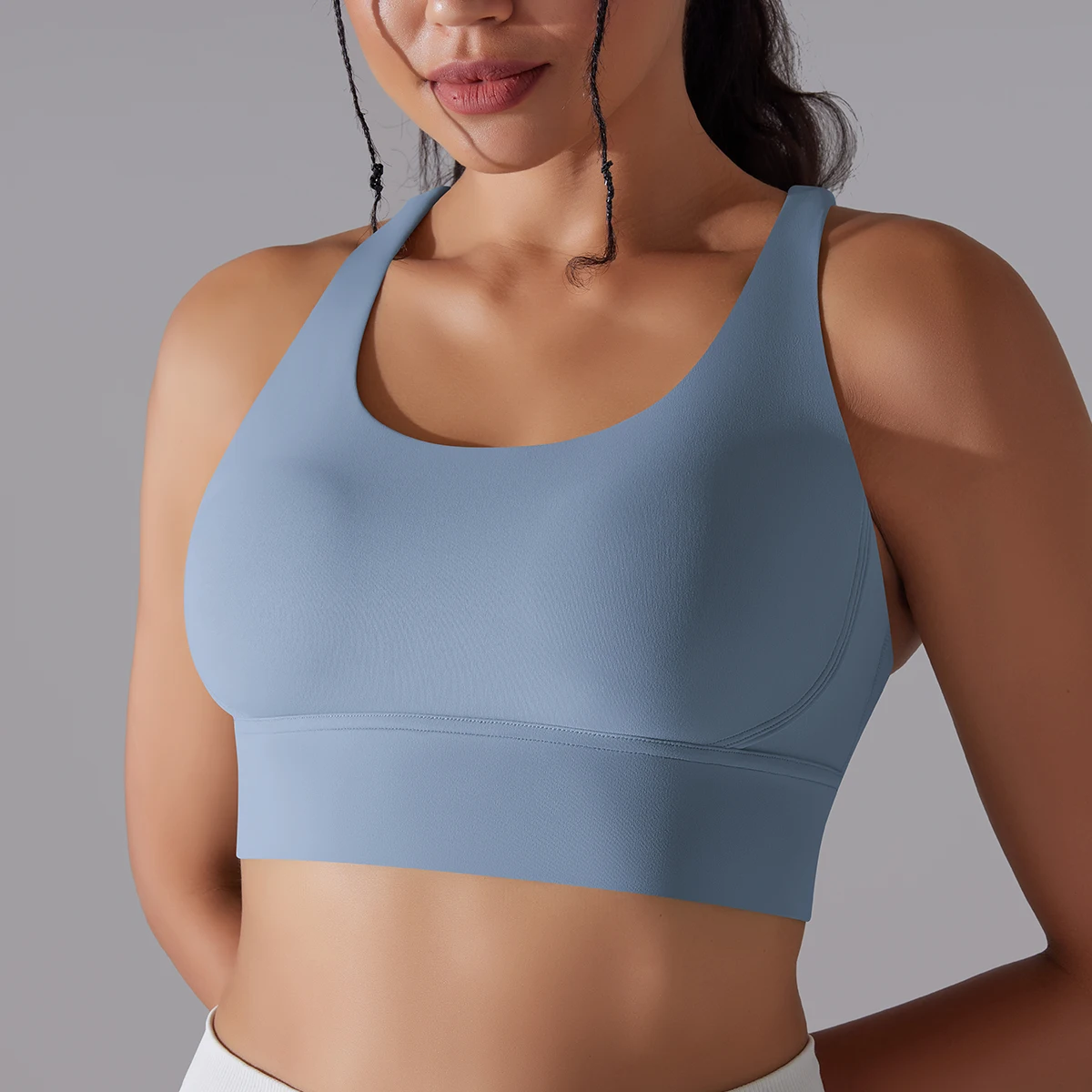 Frauen Yoga BraTank Tops für Fitness Nacktes Gefühl Sport Bh Gym Weste Frauen Leibchen Workout Unterwäsche Sportswear Outfit – Detail 31