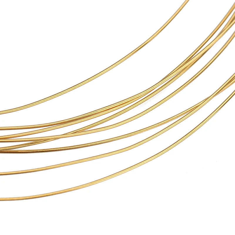 2meters Never Fade Stainless Steel Beading Wire Bracelet Cords 0.3 0.4 0.5 mm Necklace String Thread For Diy Jewelry Findings