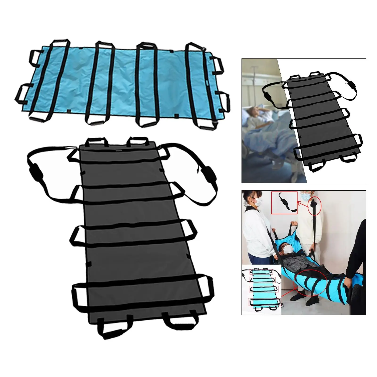 Household Soft Stretcher Turning Lifting Transport Unit Patient Mover