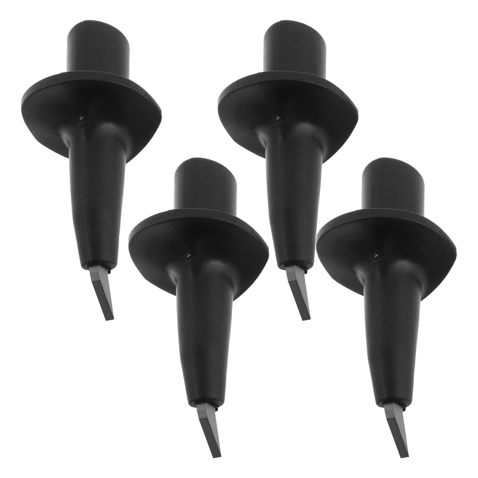 4Pcs Trekking Pole Carbide Tungsten Steel Rod End Replacement Hiking Stick Accessory Snow Climbing Trekking Gear