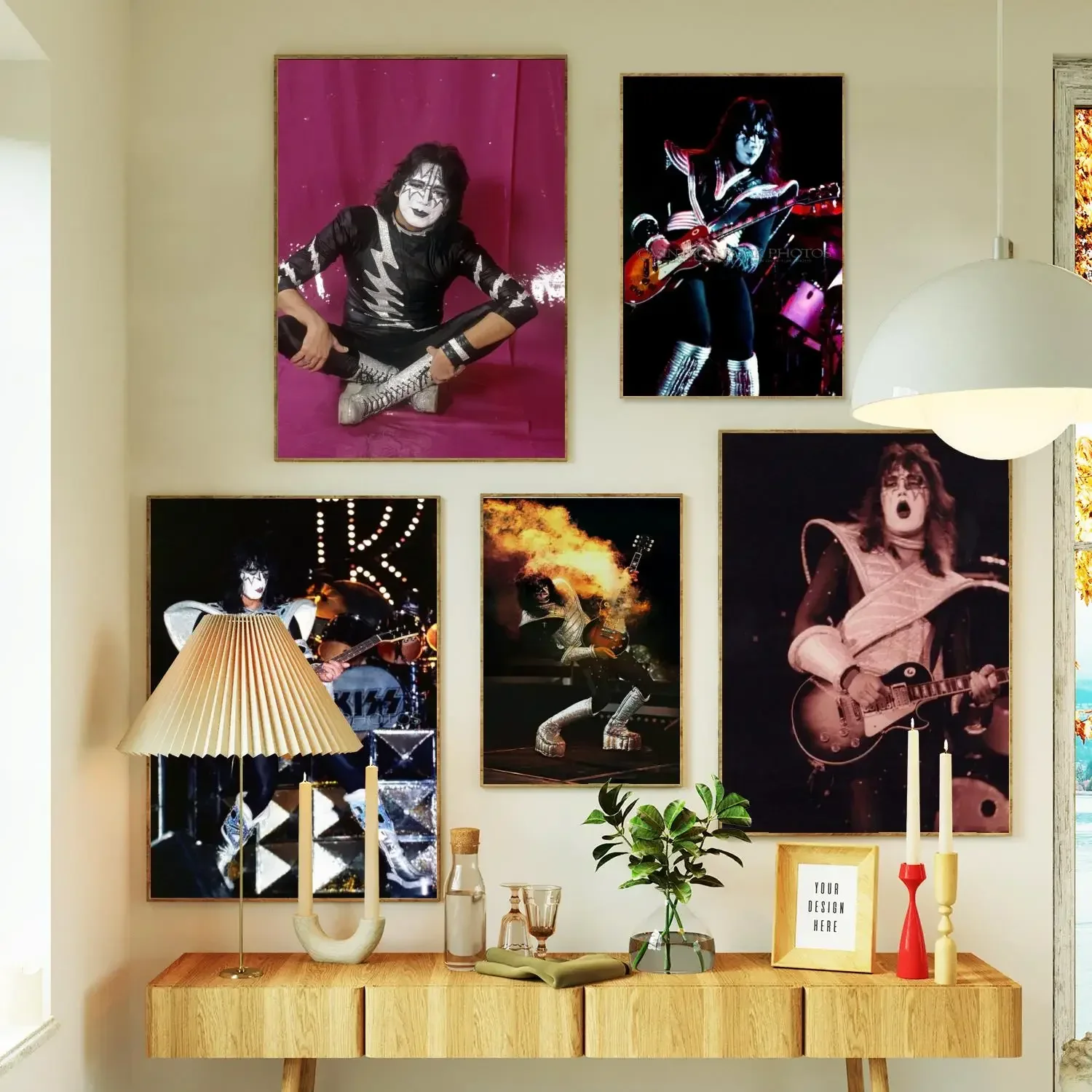 ace frehley plakat drukuje obraz ścienny na płótnie plakat dla nowoczesnej rodziny salon Home Decor