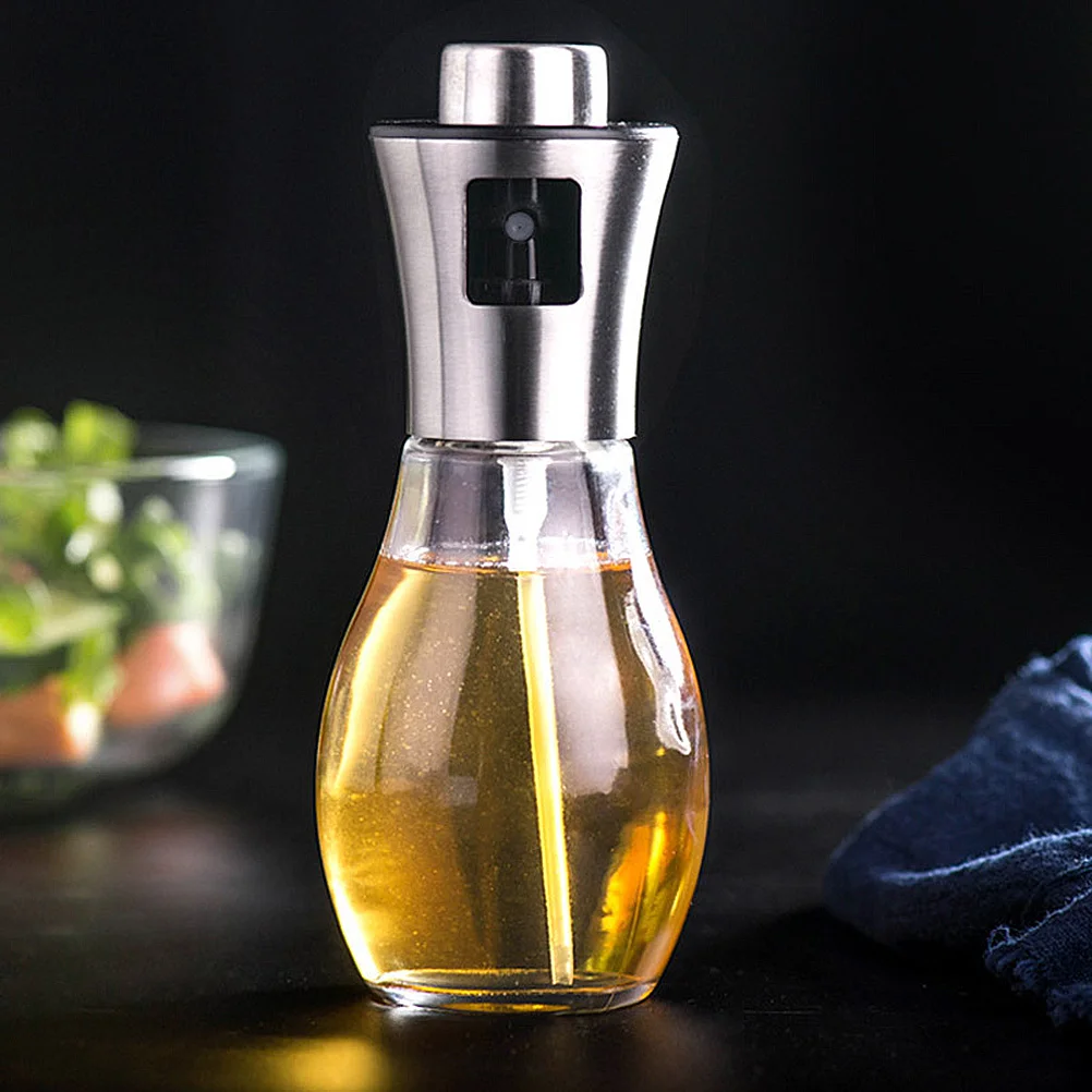 

Portable Stainless Steel Oil Spray Bottle Manual Operation 200ml Kitchen Bbq Olive Oil Pump Sprayer Stainless Steel Oiler