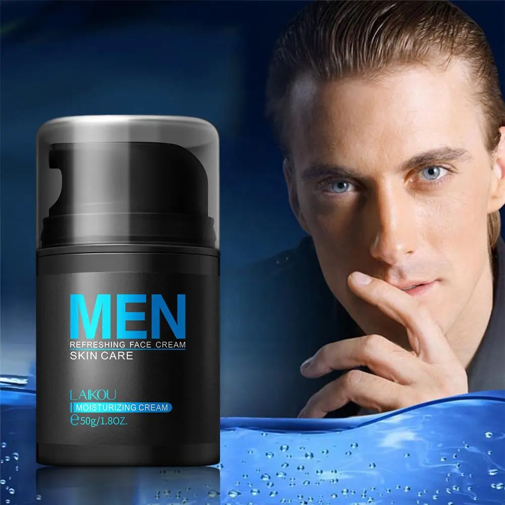 5PCS Men Skin Care crema viso idratante idratante profonda per il controllo dell'olio crema da giorno rassodante 50g prodotti per la cura della pelle da uomo