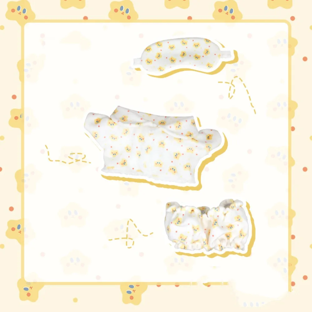

Pajama Set 40Cm Doll Clothes Plush Patch Pants 40Cm Cotton Doll Clothes Replacement Outfit Cartoon Plush Toys Clothes