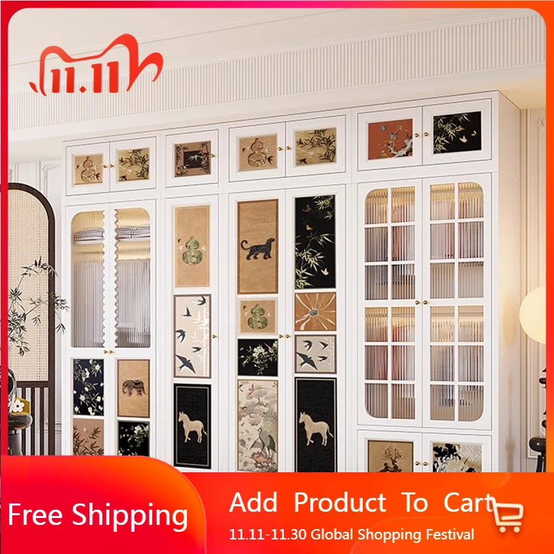 

Modern Storage Closet Fabric Drawers Shelves Cupboard Clothes Wardrobe Wooden Display Bedroom Guarda Roupa Trendy Furniture