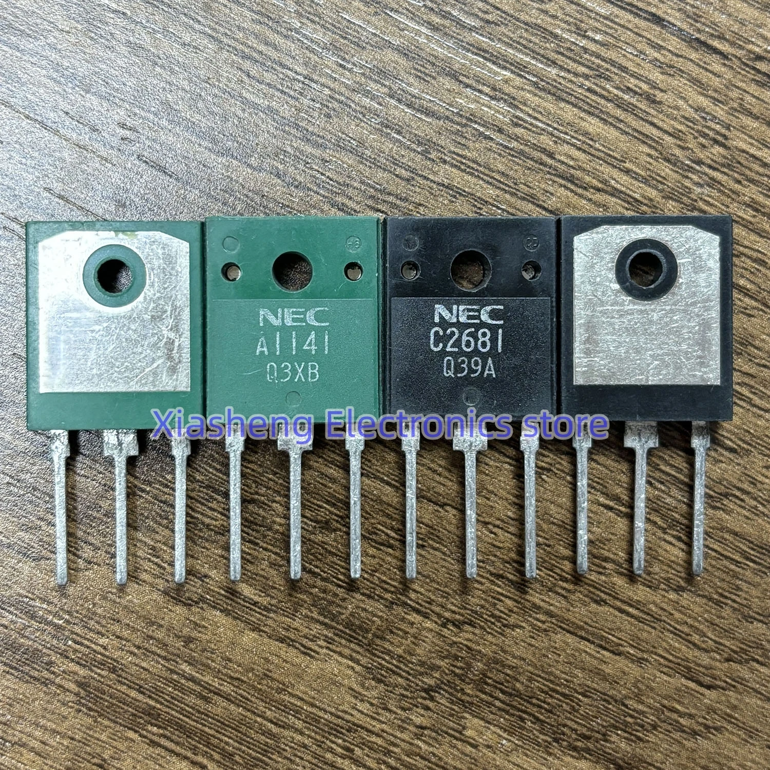 New Original 2Pairs 2SA1141 A1141 + 2SC2681 C2681 TO-3P Audio Amplifier Transistor In Stock