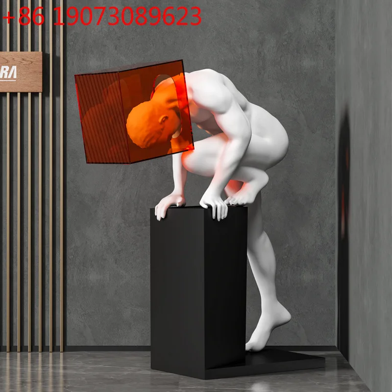 

Современная скульптура, абстрактное искусство, маска, фигурка, орнамент, свет, роскошь, элитное украшение для пола в отеле