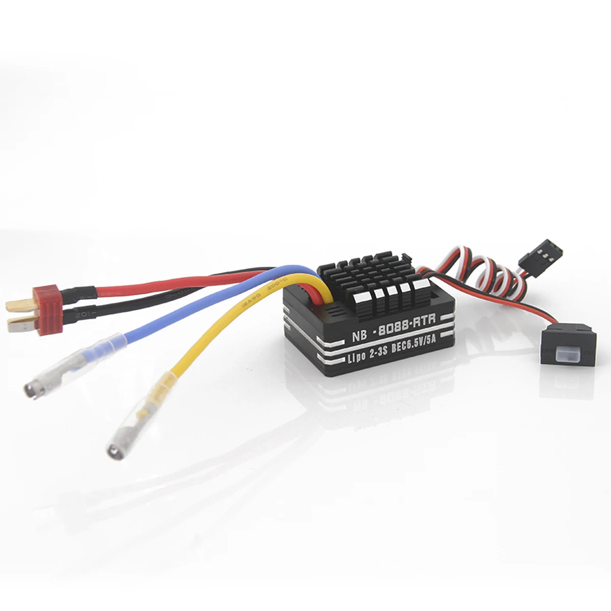 NEEBRC 60A 80A 2-3S Waterproof Full Metal Brushed ESC for 540 550 Motor 1/10 1/12 RC Crawler Monster on-road Off-road Car