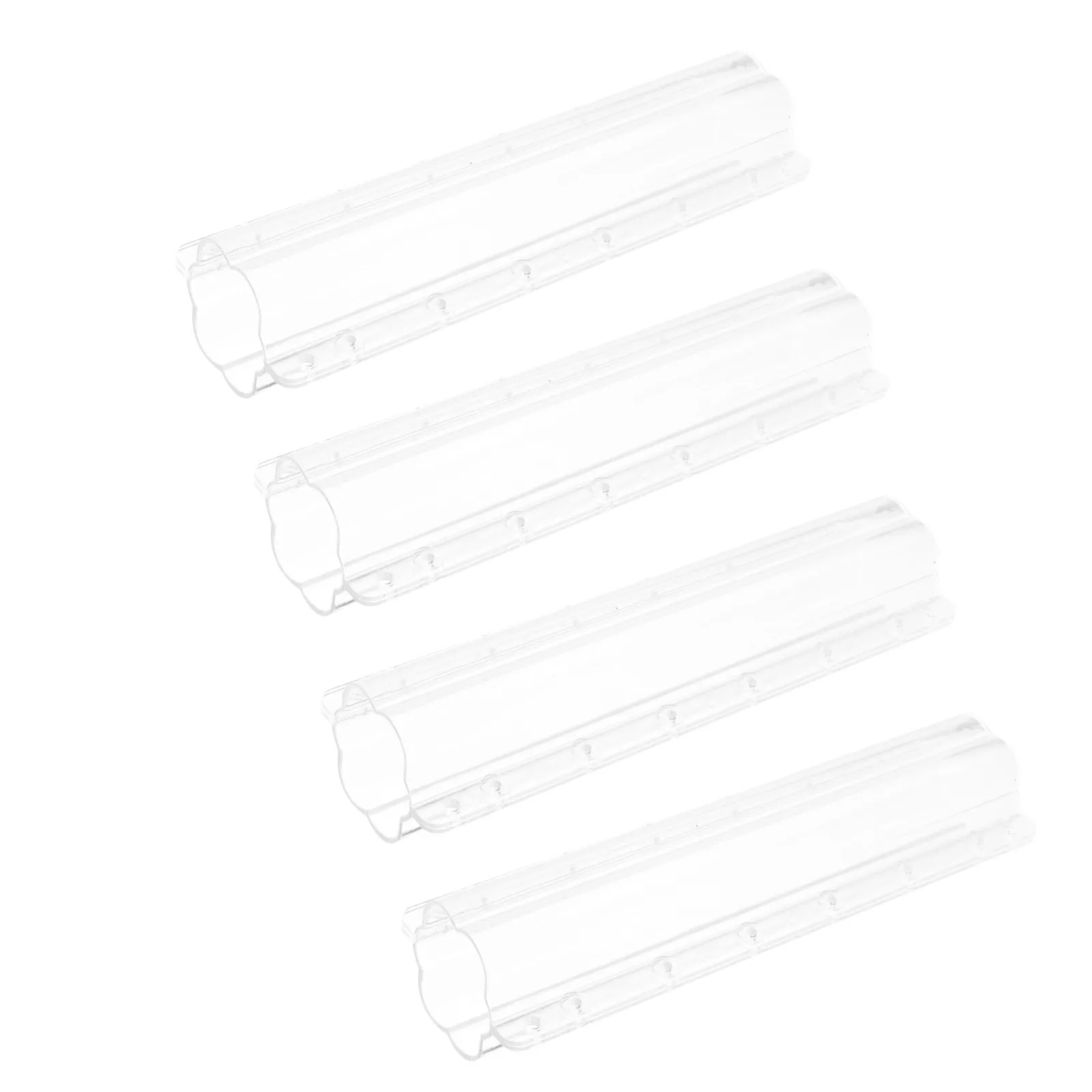 

4Pcs Flower Shape Cucumber Shaping Mold Transparent Plastic Vegetable Growing Mold Garden Fruit Growth Shaping Tool