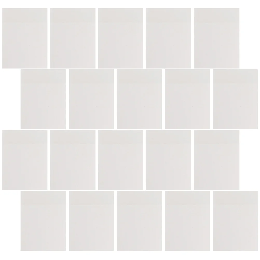 Sticky Memo Tearable Simple Note Pads Office School Stationery Self-Adhesive Portable Compact Convenient Reminder Pads For