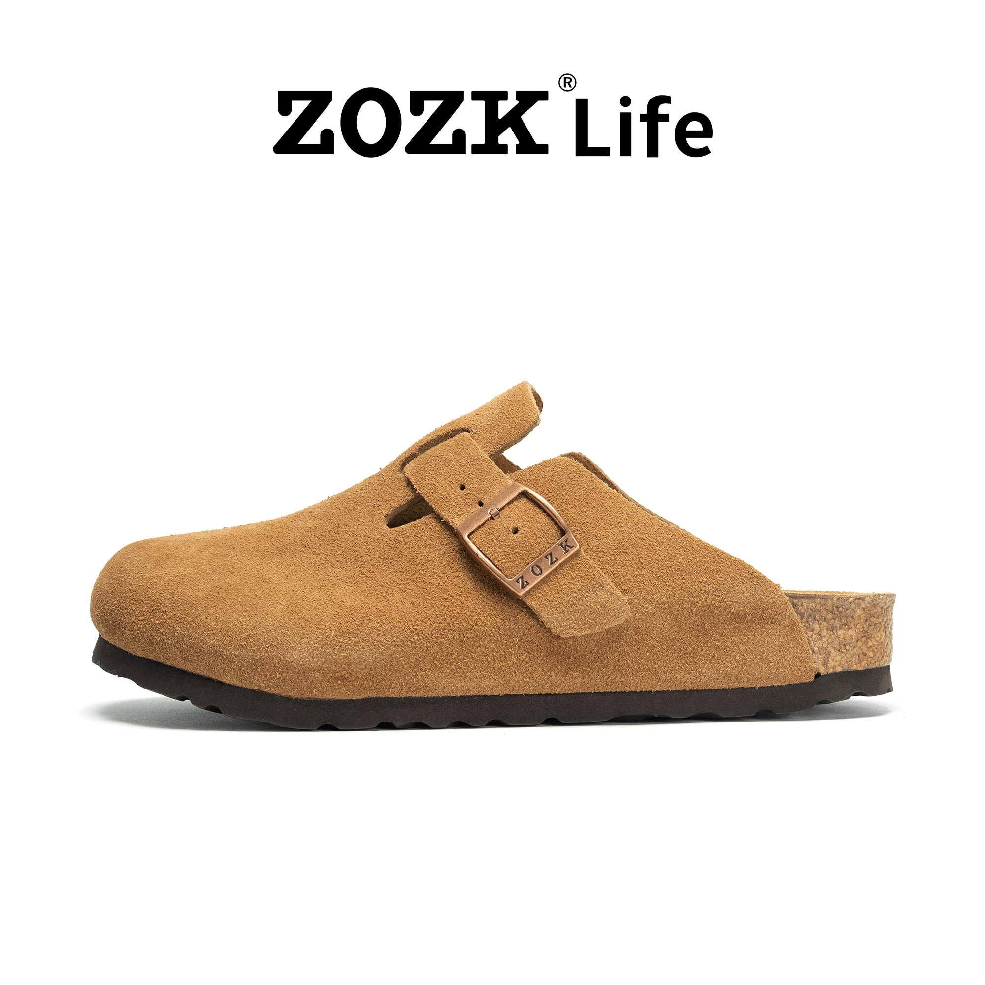 

Женские сандалии ZOZK Life из натуральной яловой кожи, удобные сабо без шнуровки с пробковой кроваткой, в наличии 5 цветов