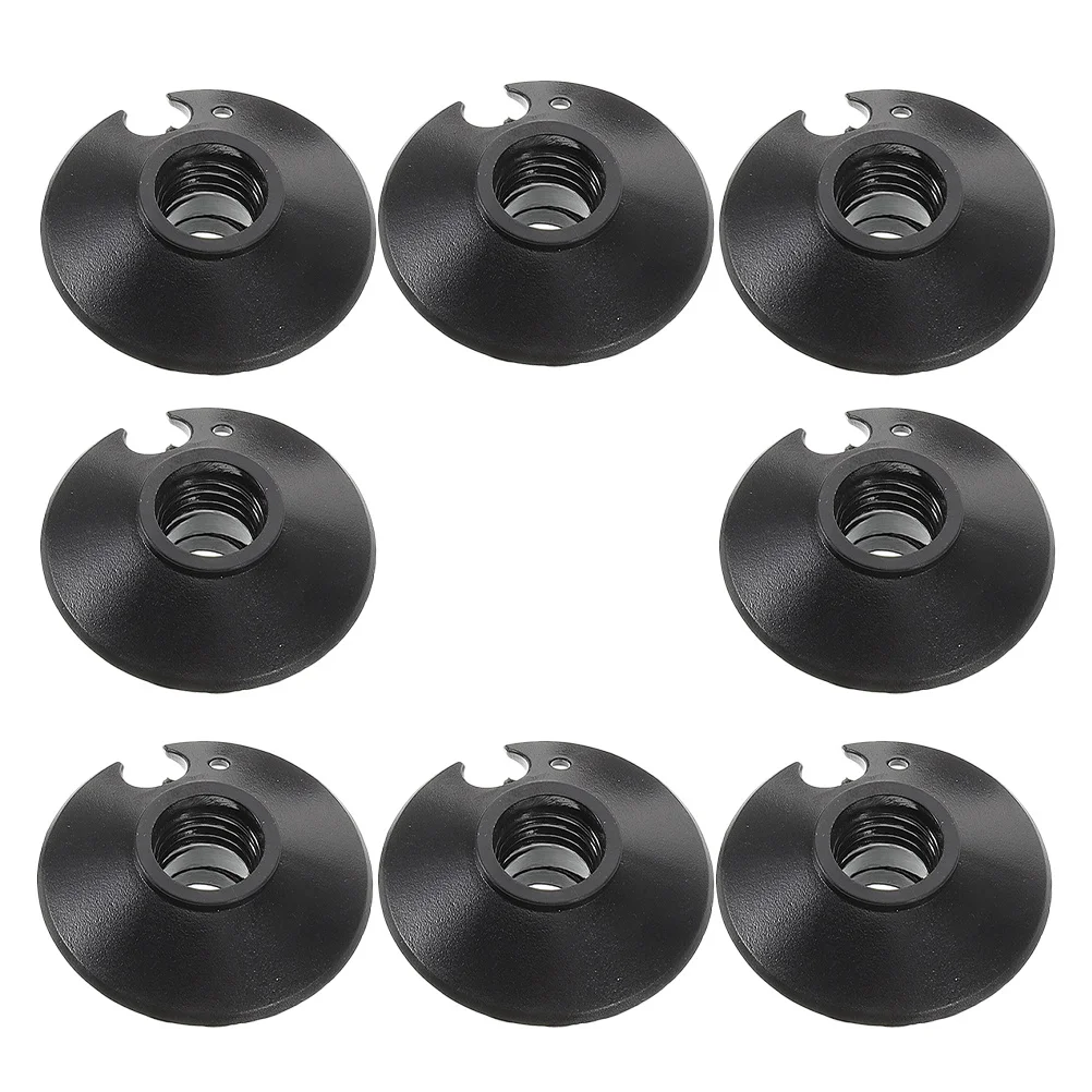 

8 PCS Hiking Walking Stick Attachment Replacement Accessory Basket Outdoor Camping Round Kit