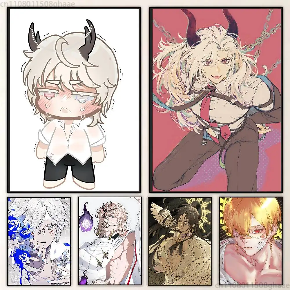 

What in HELL is Bad new group Poster HD home decor sticky wall waterproof home living room bar aesthetic decor