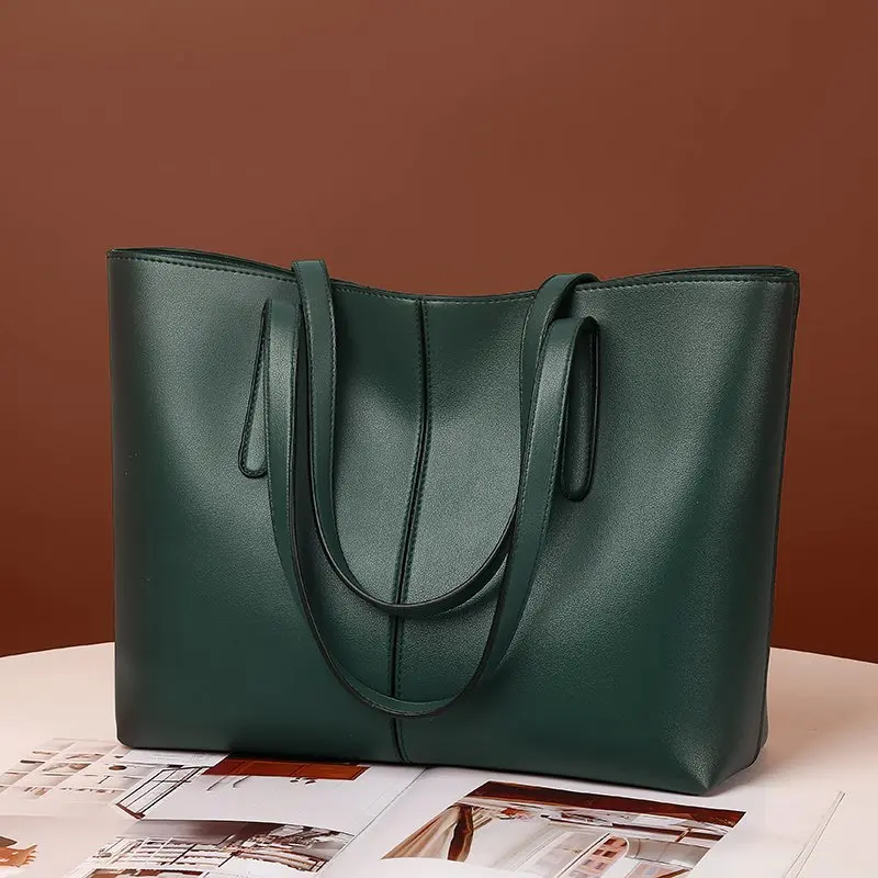 New 2024 Large Women\'s Bag Large Capacity Shoulder Bags High Quality PU Leather Shoulder Bags Ladies Bags Sac a Main Femme