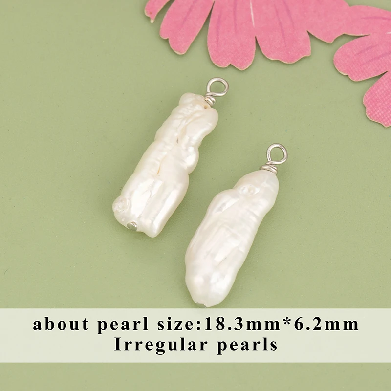 assoonas, 2 Stück/Set, MH06, Schmuckzubehör, 18k vergoldet, Kupfer, Naturperle, handgefertigt, Anhänger, Schmuckherstellung, DIY-Anhänger – Detail 2