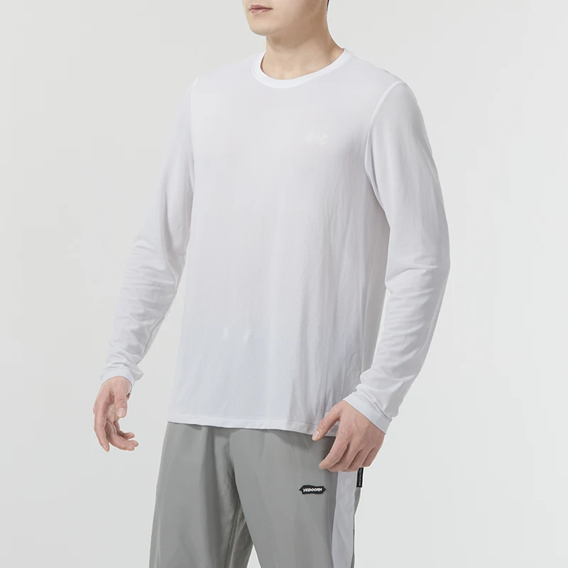 

Under Armour Men's Sportswear Fitness Running Training Comfortable Breathable Quick-Drying Base Layer Pullover Long-Sleeved T-Shirt 1375693-100