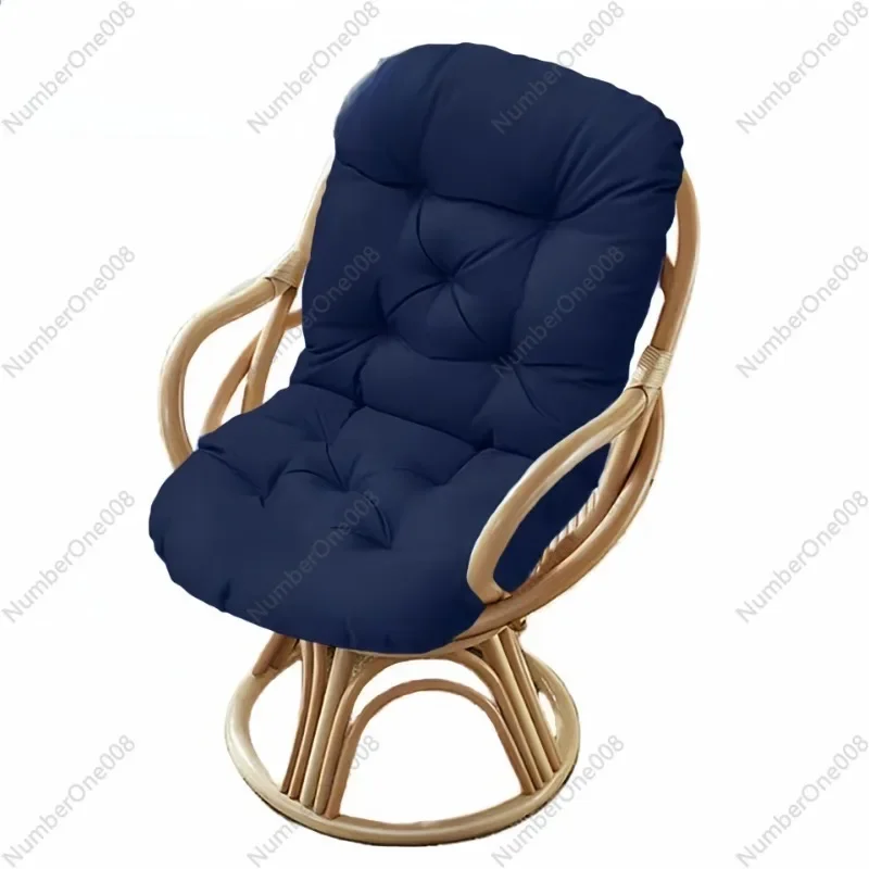 

Outdoor Waterproof Fabric Rocking Chair High Back One-piece Cushion Hammock Papaya Chair Cushion Flower