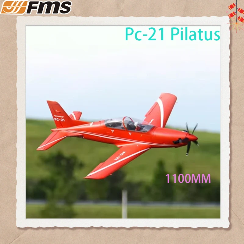 

Fms 1100mm Pc-21 Pilatus Remote-Controlled Fixed Wing Model Aircraft With Stable Flight And High Cost-Effectiveness