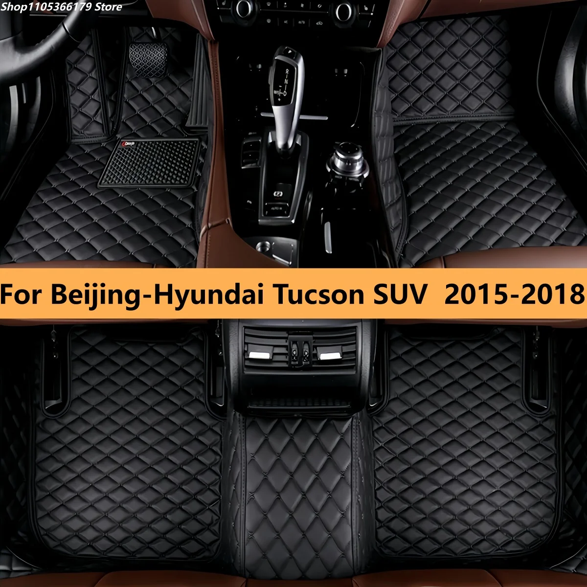 

Автомобильные коврики на заказ для Beijing-Hyundai Tucson SUV 2015-2018: Автомобильные ковры и аксессуары для ног