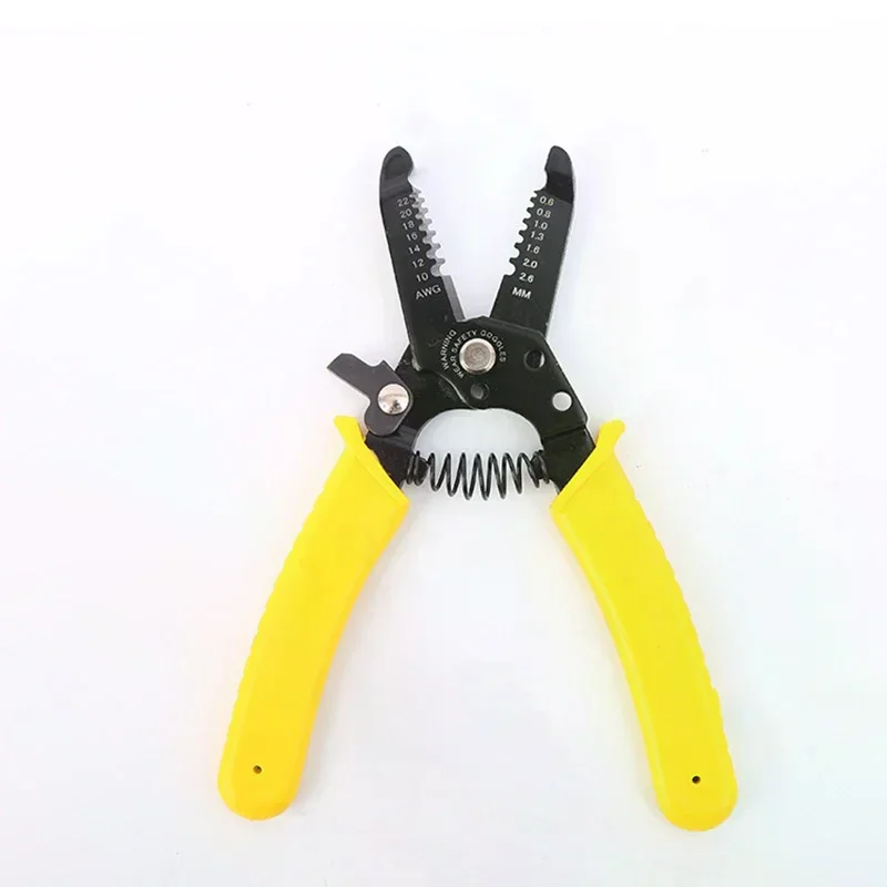 Multifunctional Wire Strippers 6 Inch Wire Cutters Cable Stripper Cable Wire Crimping Wire Stripper Pliers Tools view 3