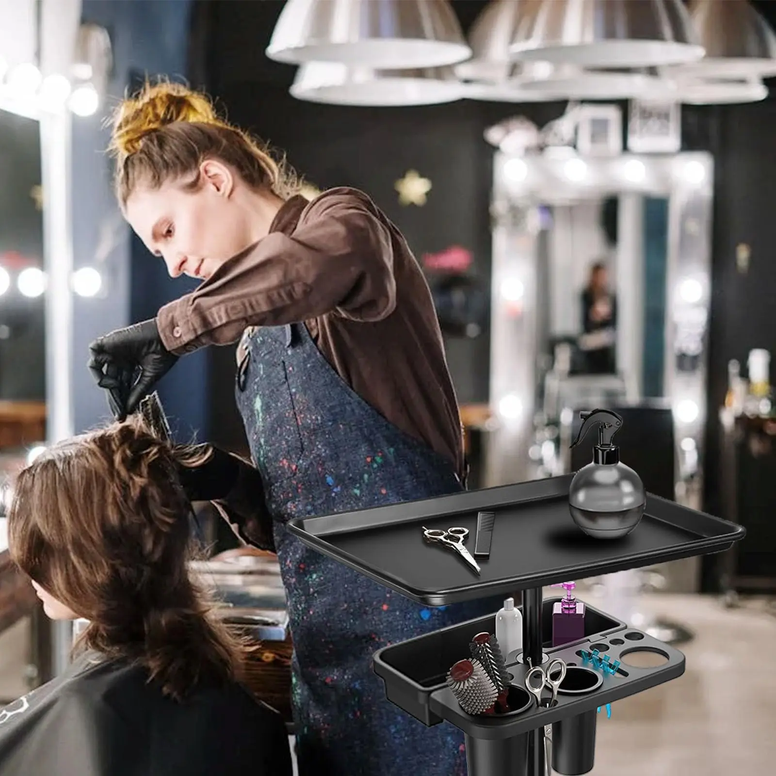 Рисунок 6 - Металлическая тележка для салона на колесах