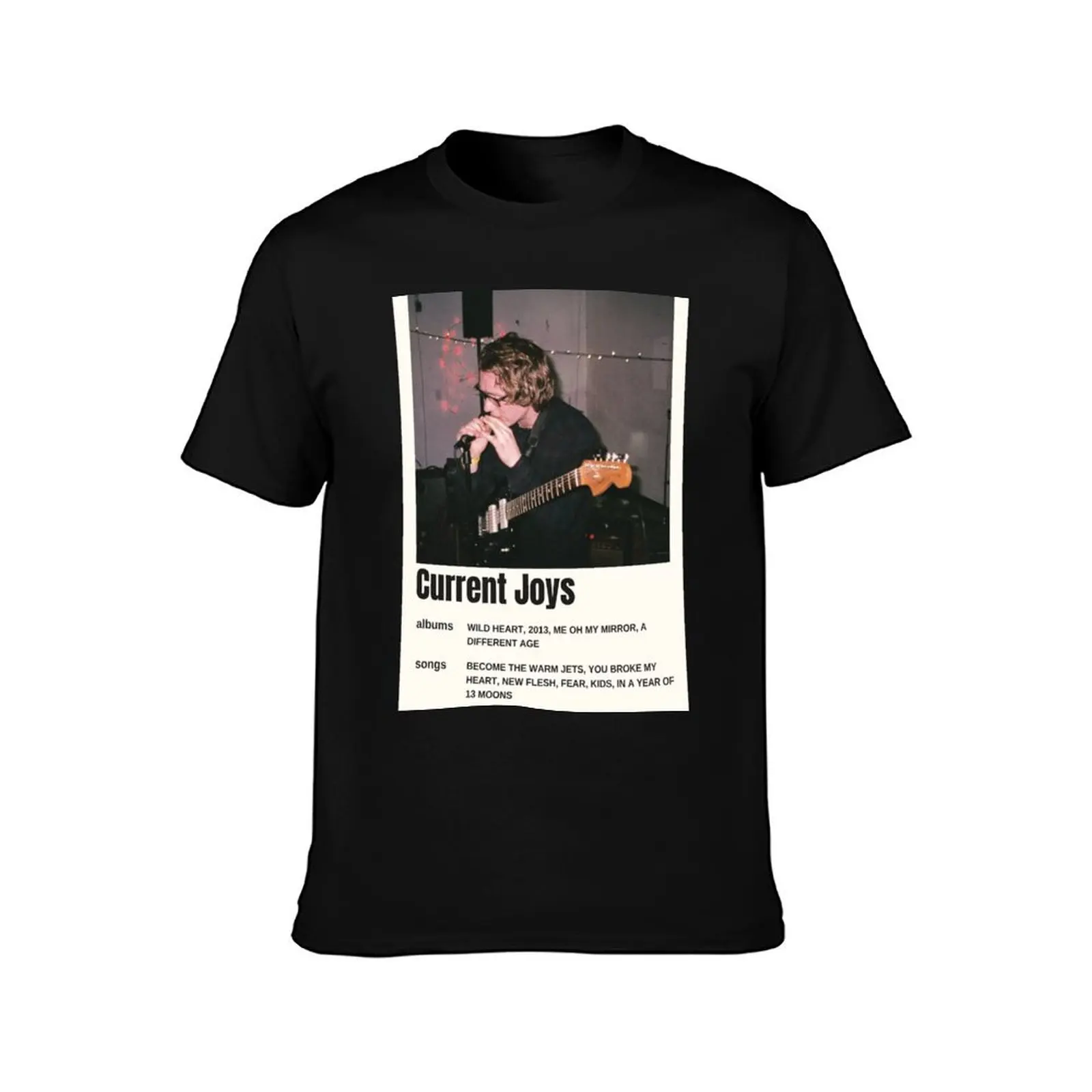 Current Joys Vintage Music poster art T-Shirt Outdoor Activity Sports T-Shirt