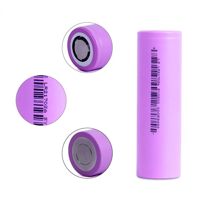 Shenzhen Supplier High Capacity Li ion 3.7V 4000mAh 21700 lithium ion rechargeable battery cell for electric bike